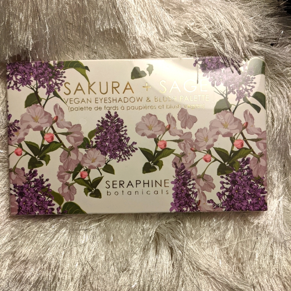 Sakura + Sage Vegan Eyeshadow & Blush Palette Sealed